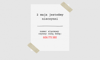 02.05 Biuro nieczynne