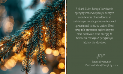 Życzenia świąteczne